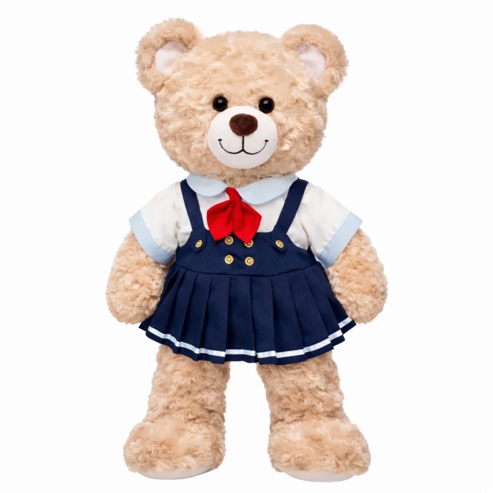 Large Bartholomew Bear clothes outfits - School Uniform Dress